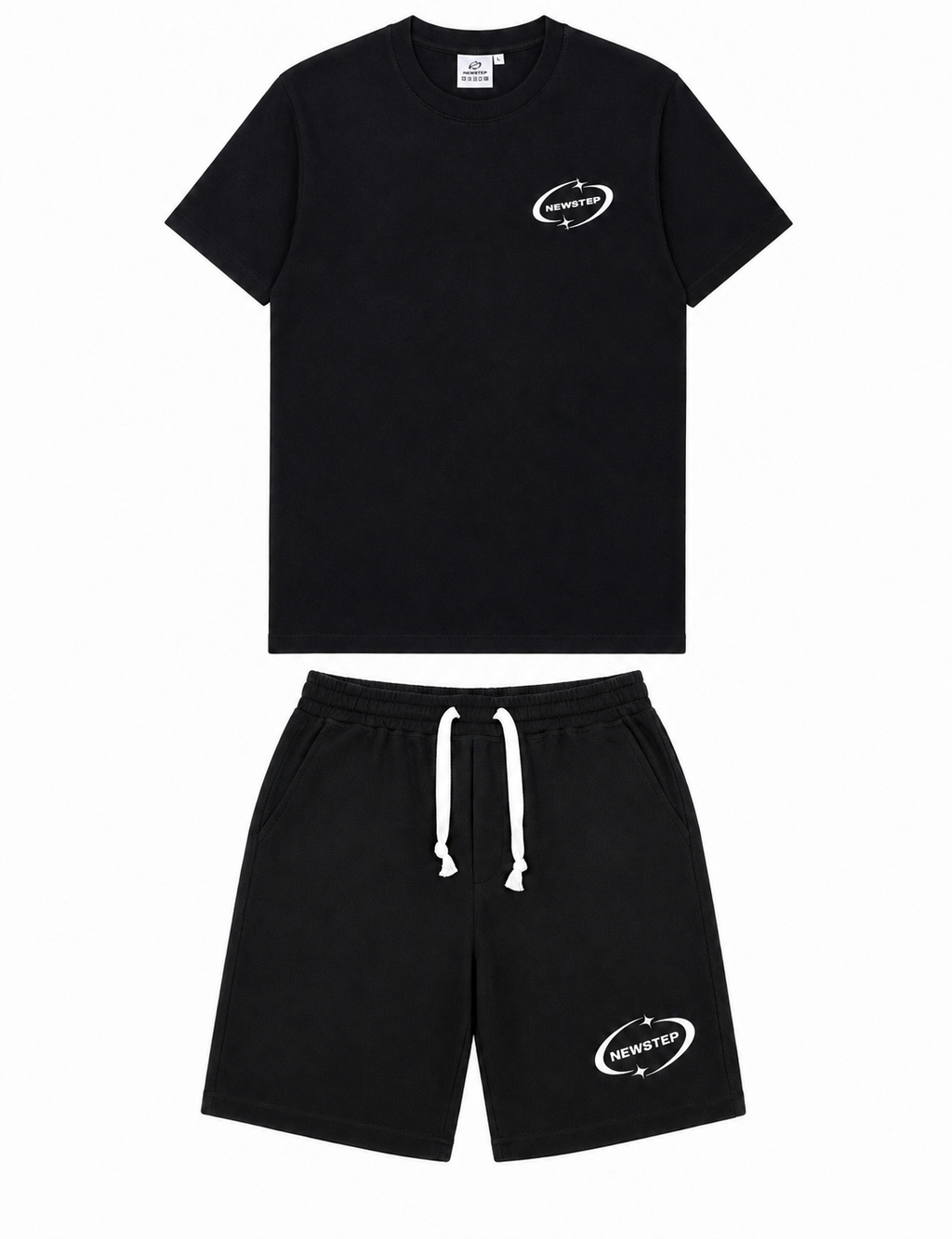 CONJUNTO DE ALGODÓN PANTALÓN Y CAMISETA CORTOS