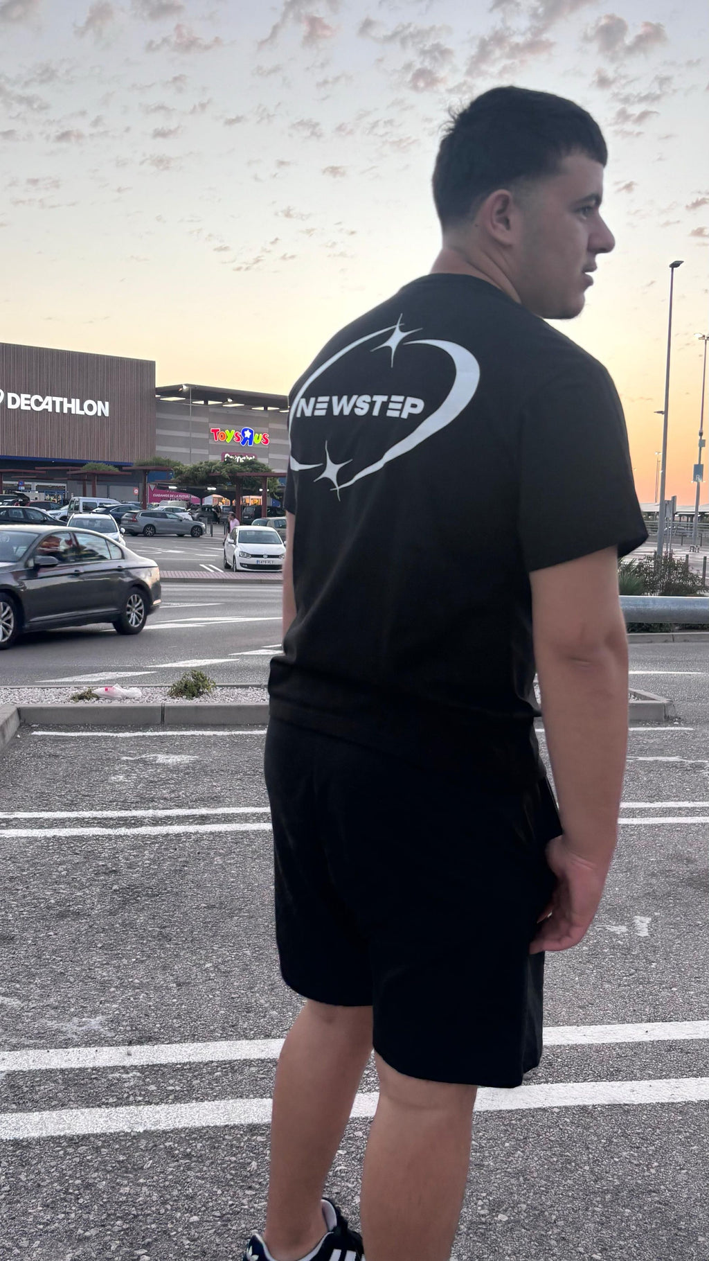 CONJUNTO DE ALGODÓN PANTALÓN Y CAMISETA CORTOS